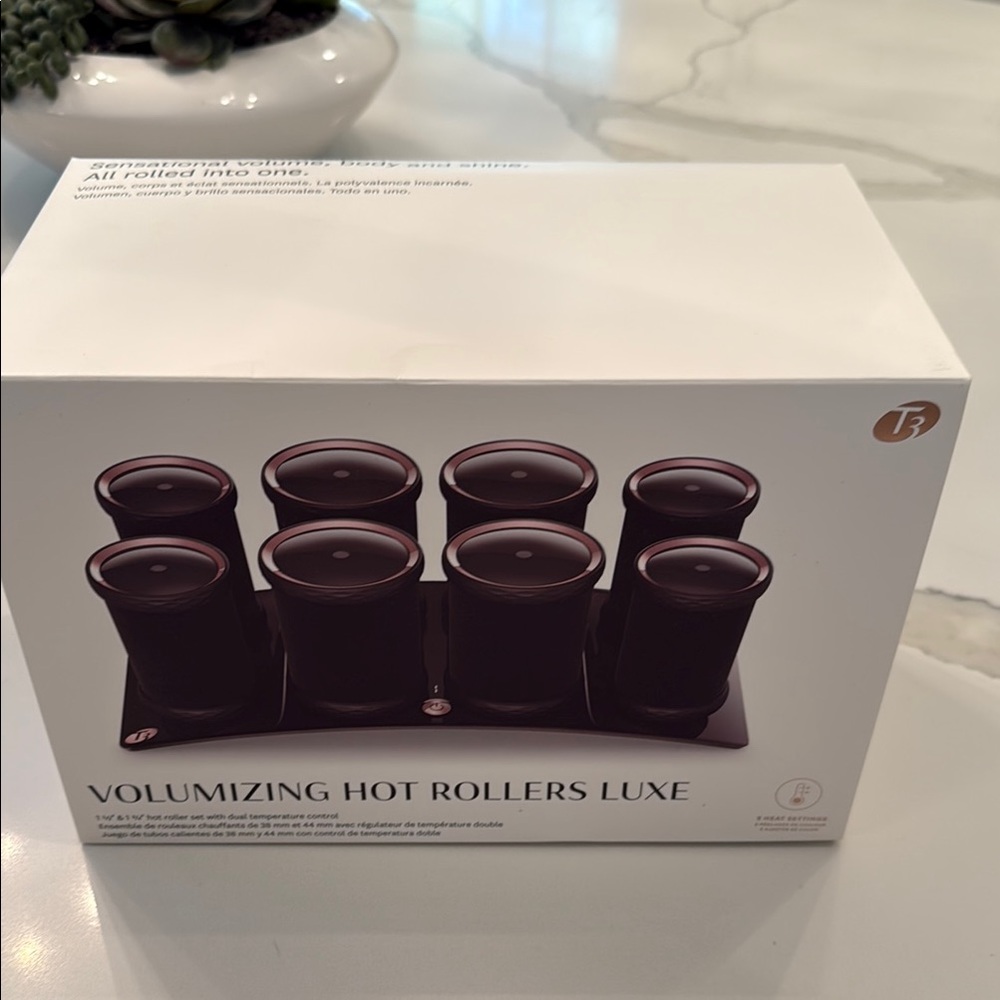 T3 Volumizing Hot Rollers Luxe - Black